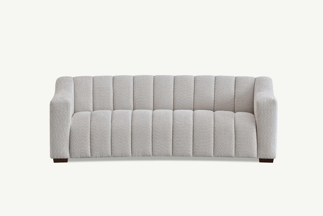 Historia 3 Seater Sofa in Oatmeal Teddy Fabric