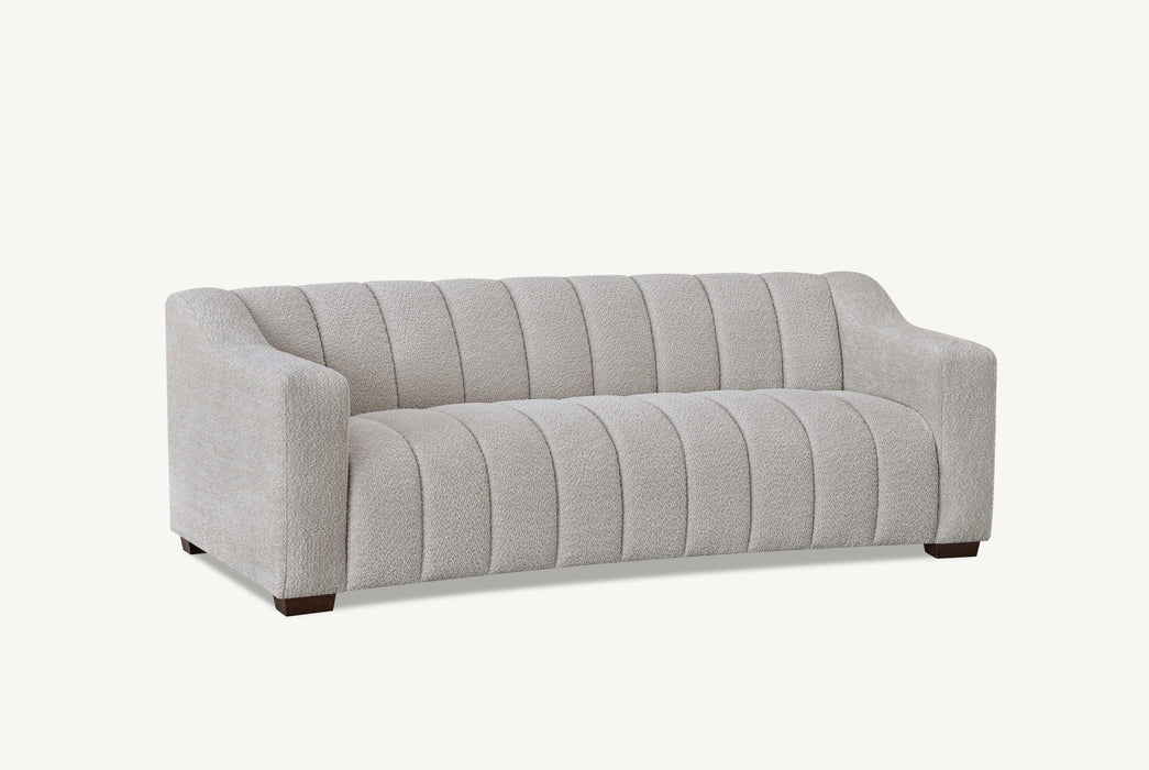 Historia 3 Seater Sofa in Oatmeal Teddy Fabric