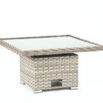 5PC MAGNIFIC RATTAN W/ADJUSTABLE TABLE 