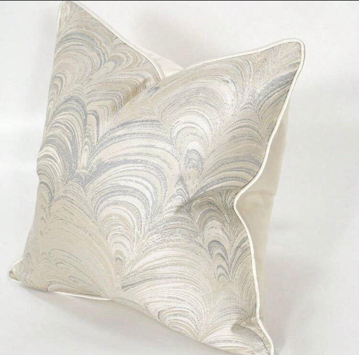 Creamy Touch Luxury Piped Decoration Cushion