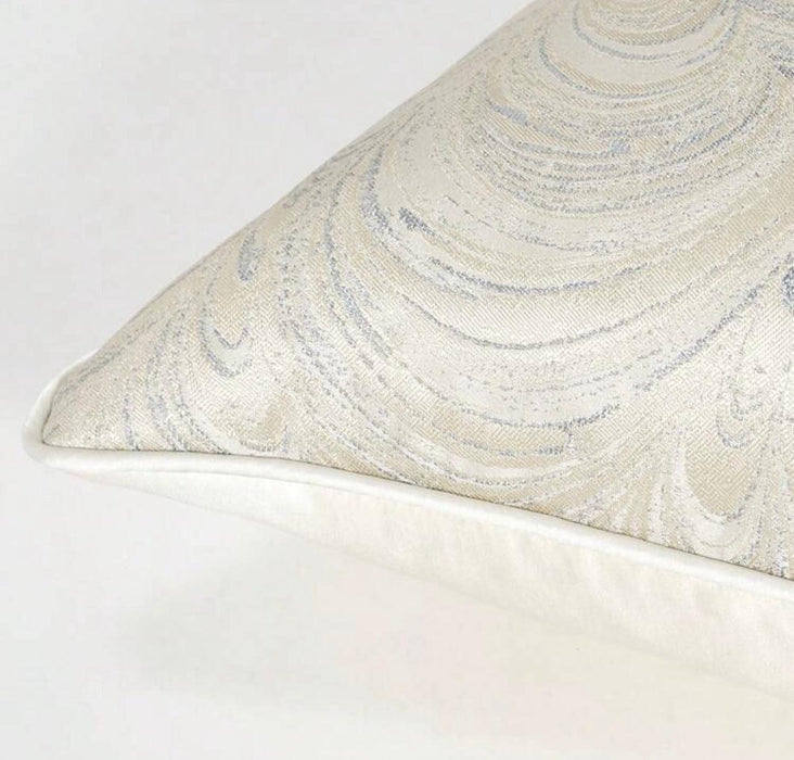 Creamy Touch Luxury Piped Decoration Cushion