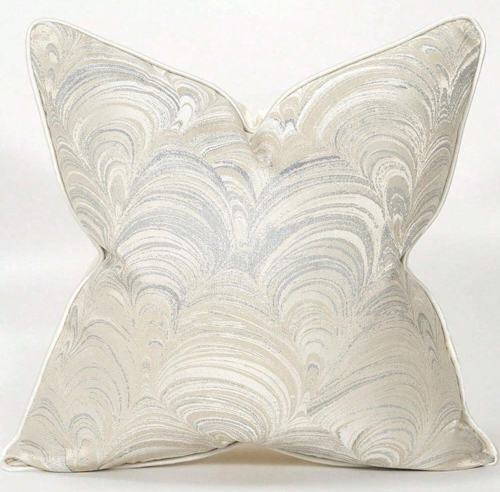 Creamy Touch Luxury Piped Decoration Cushion