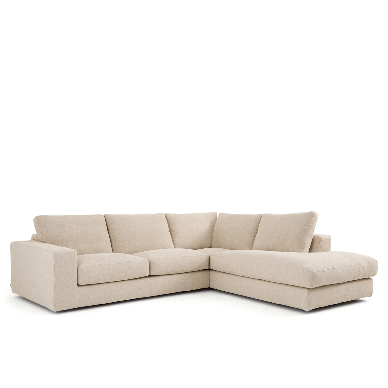 Elena Large Sofa with Chaise End