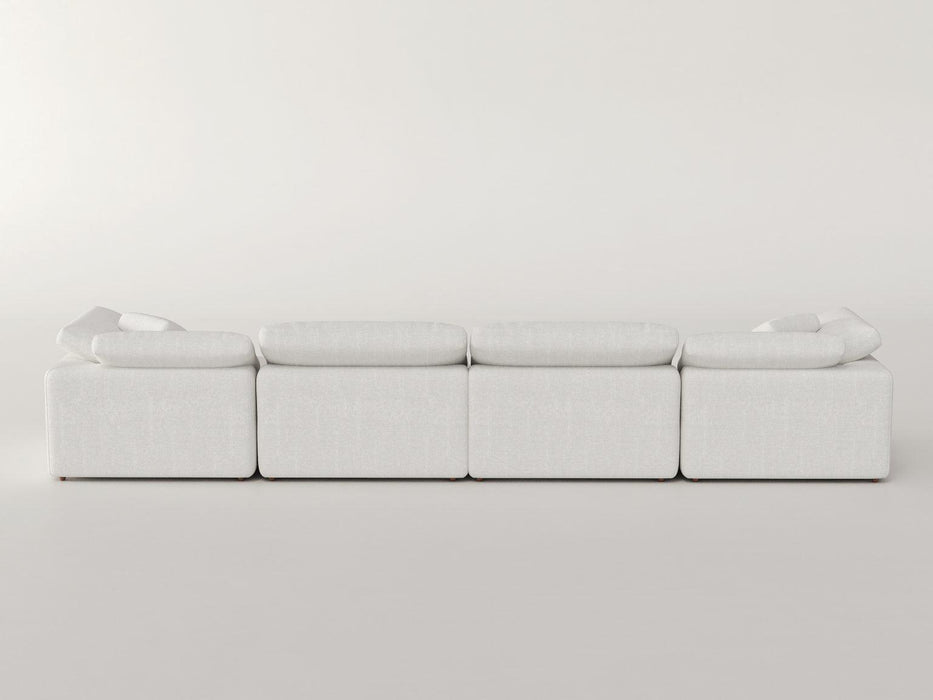 Furniturist Clouds Feather Large U Shape Sofa