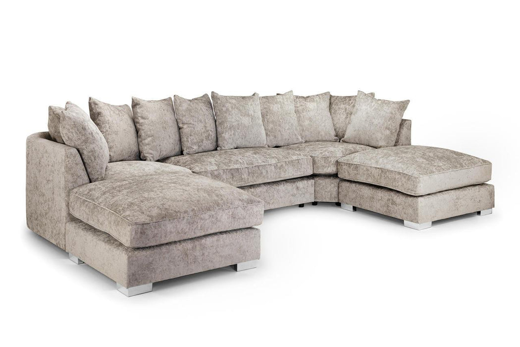 Bishop Scatterback U Shape Sofa - Couchek