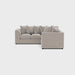 Chelsea Double Corner Plush Cream - Outlet - Couchek