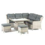 5PC MAGNIFIC RATTAN W/ADJUSTABLE TABLE 