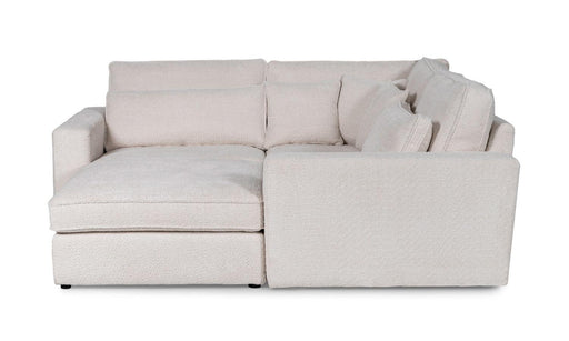 Hatch Boucle Small Corner Love & Cinema Sofa - Couchek