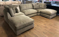 Murph U Shape Sofa in Italian Velvet - Couchek