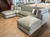 Murph U Shape Sofa in Italian Velvet - Couchek