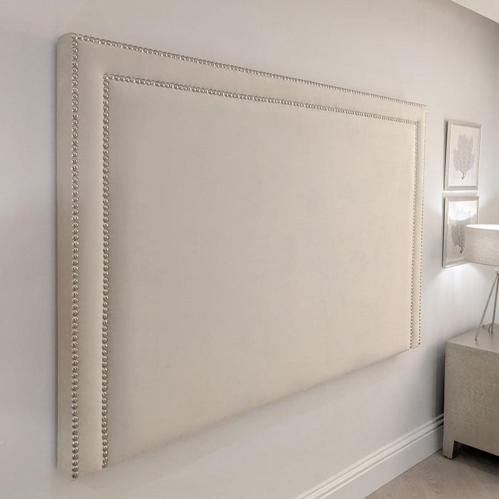 Olivia Premium Headboard With Studs - Couchek