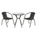 3 Piece Rattan Bistro Set - Couchek