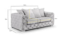 Ankara 3 Seater - Couchek