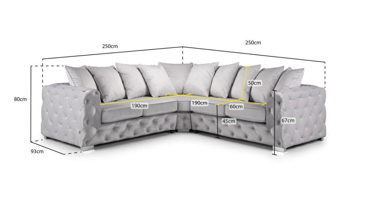 Ankara Corner Sofa - Couchek