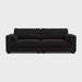 Bloomsbury Large Sofa - Black Top - Couchek