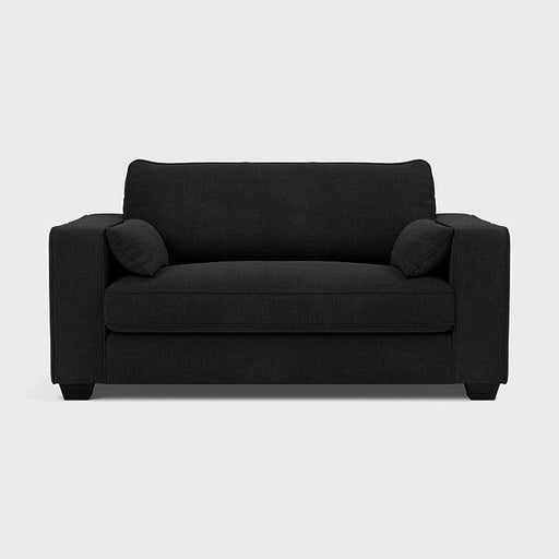 Bloomsbury Love Seat - Black Top - Couchek