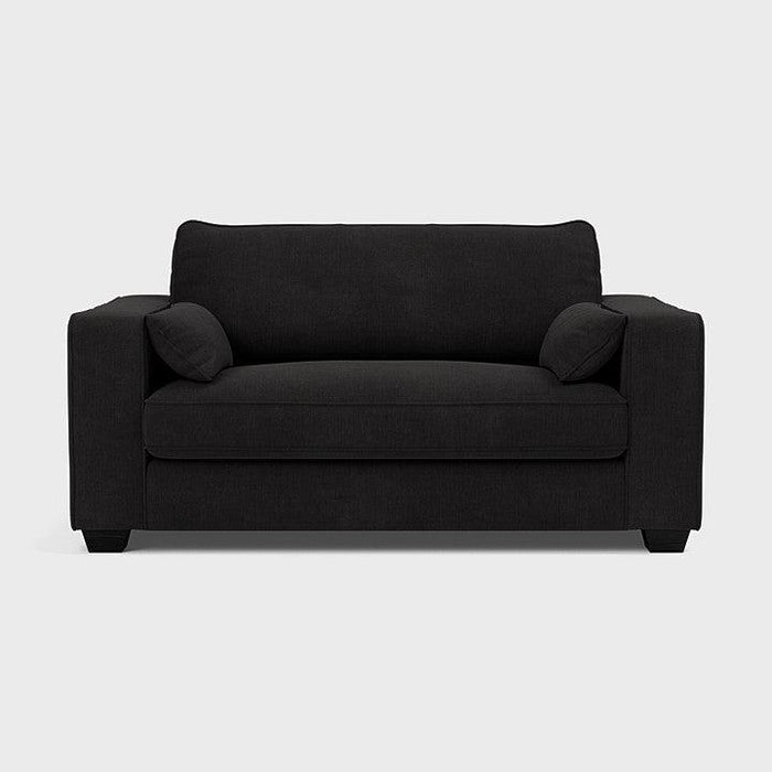 Bloomsbury Love Seat - Black Top - Couchek