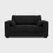 Bloomsbury Love Seat - Black Top - Couchek