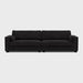 Bloomsbury XL Sofa - Black Top - Couchek