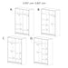 LAGUNA Sliding Door Wardrobe - Couchek