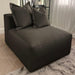 Lenox Black Velvet Pillow Back Sofa Range - Couchek