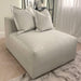 Lenox Silver Velvet Pillow Back Sofa Range - Couchek