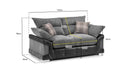 Logan 2 Seater Sofa - Couchek