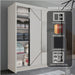 NIKOLA WHITE SLIDING DOOR WARDROBE - Couchek