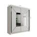 NIKOLA WHITE SLIDING DOOR WARDROBE - Couchek