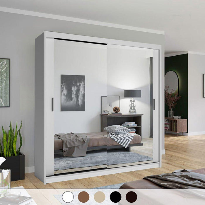 OSNABRUK SLIDING DOOR WARDROBE 150cm - Couchek