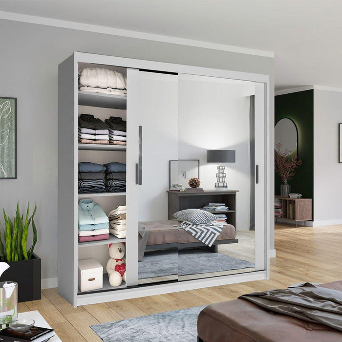 OSNABRUK SLIDING DOOR WARDROBE 150cm - Couchek