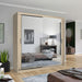 OSNABRUK SLIDING DOOR WARDROBE 150cm - Couchek