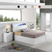 RUBY HIGH GLOSS BED - Couchek