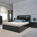 RUBY HIGH GLOSS BED - Couchek