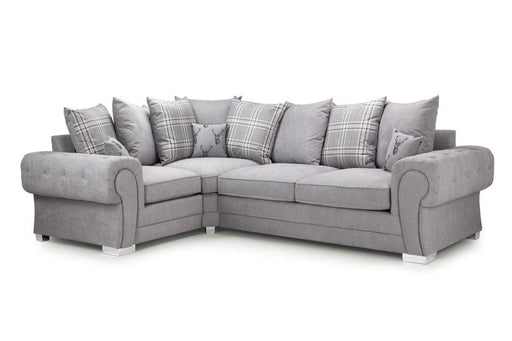 Verona Scatterback Right Facing Corner Sofa with bed - Couchek