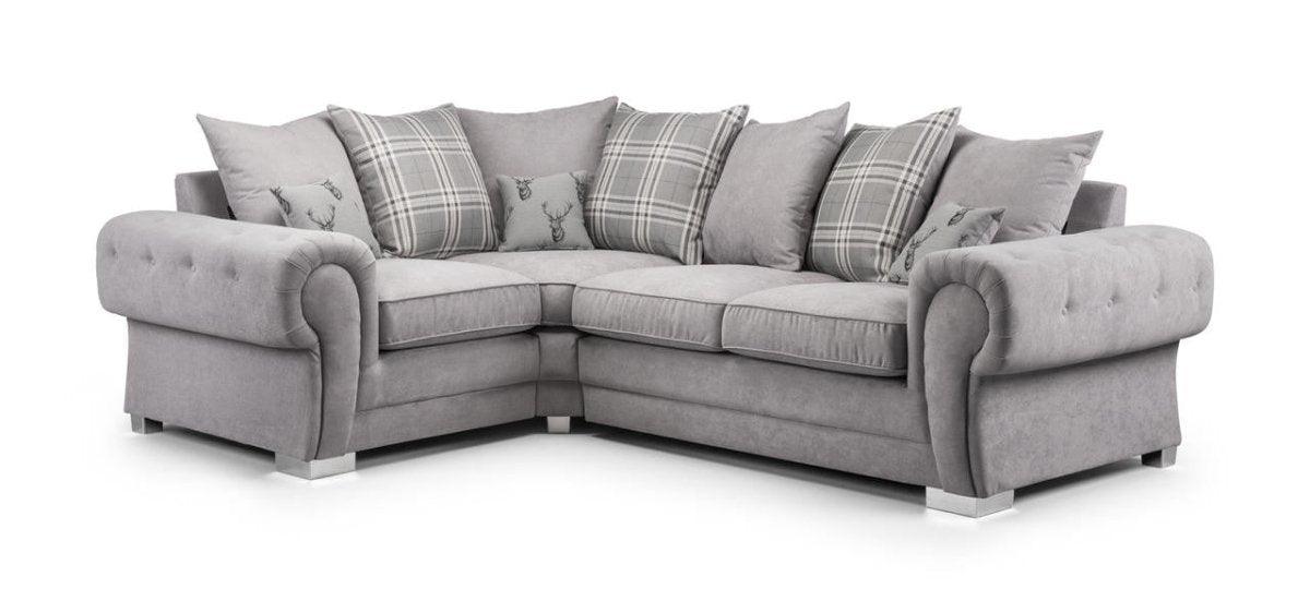 Verona Scatterback Right Hand Corner Sofa - Couchek